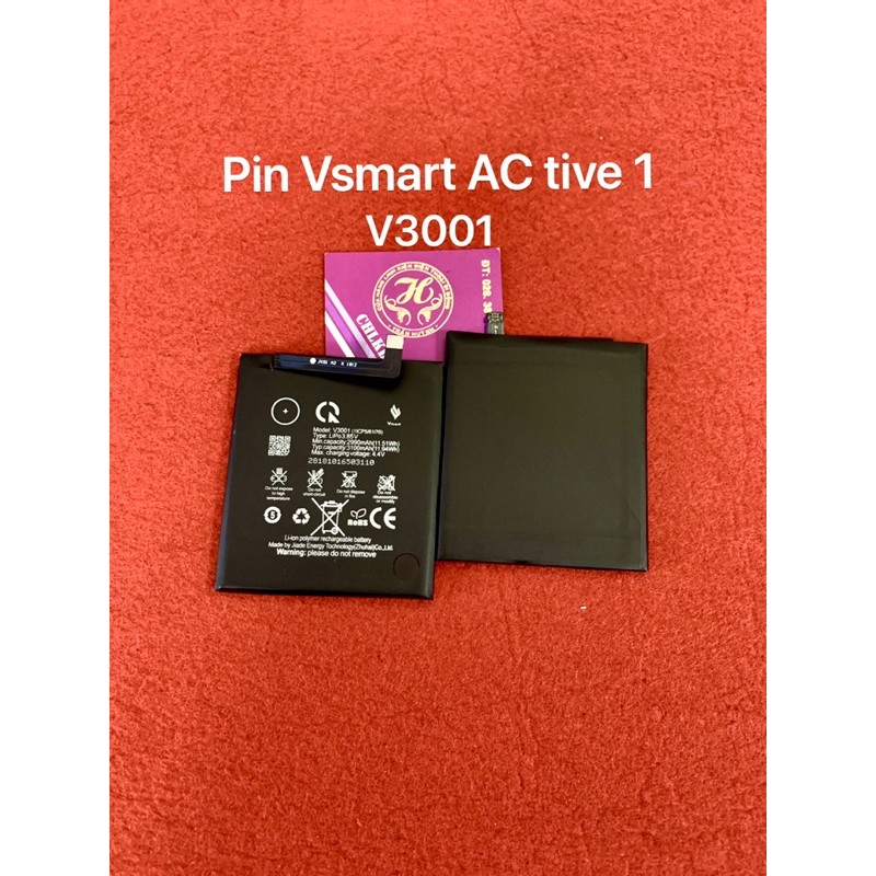 pin Vsmart BVSM-320/ joy 1 plus : V4001 / Vsmart Active 1 : V3001 zin