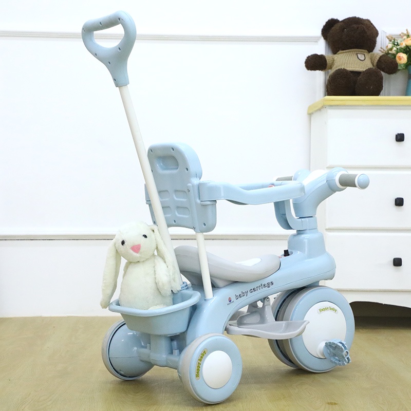 Xe Đạp Ba Bánh Có Cần Đẩy 688 Kidwow Có Đèn Nhạc Cho Bé Từ 9 Tháng Đến 5 Tuổi1