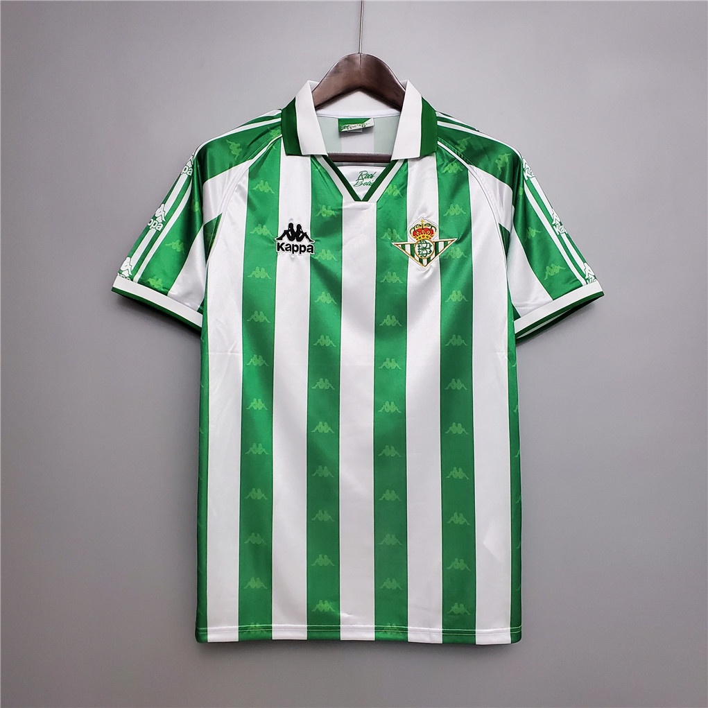 Bóng đá Real Betis Home Retro Soccer Jersey 95-97