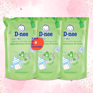 Nước rửa bình sữa và rau củ quả dnee 600ml