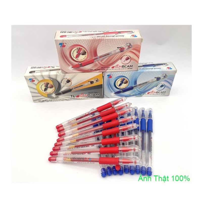 Combo 2 bút nước Thiên Long GEL-08 nét 0.5mm