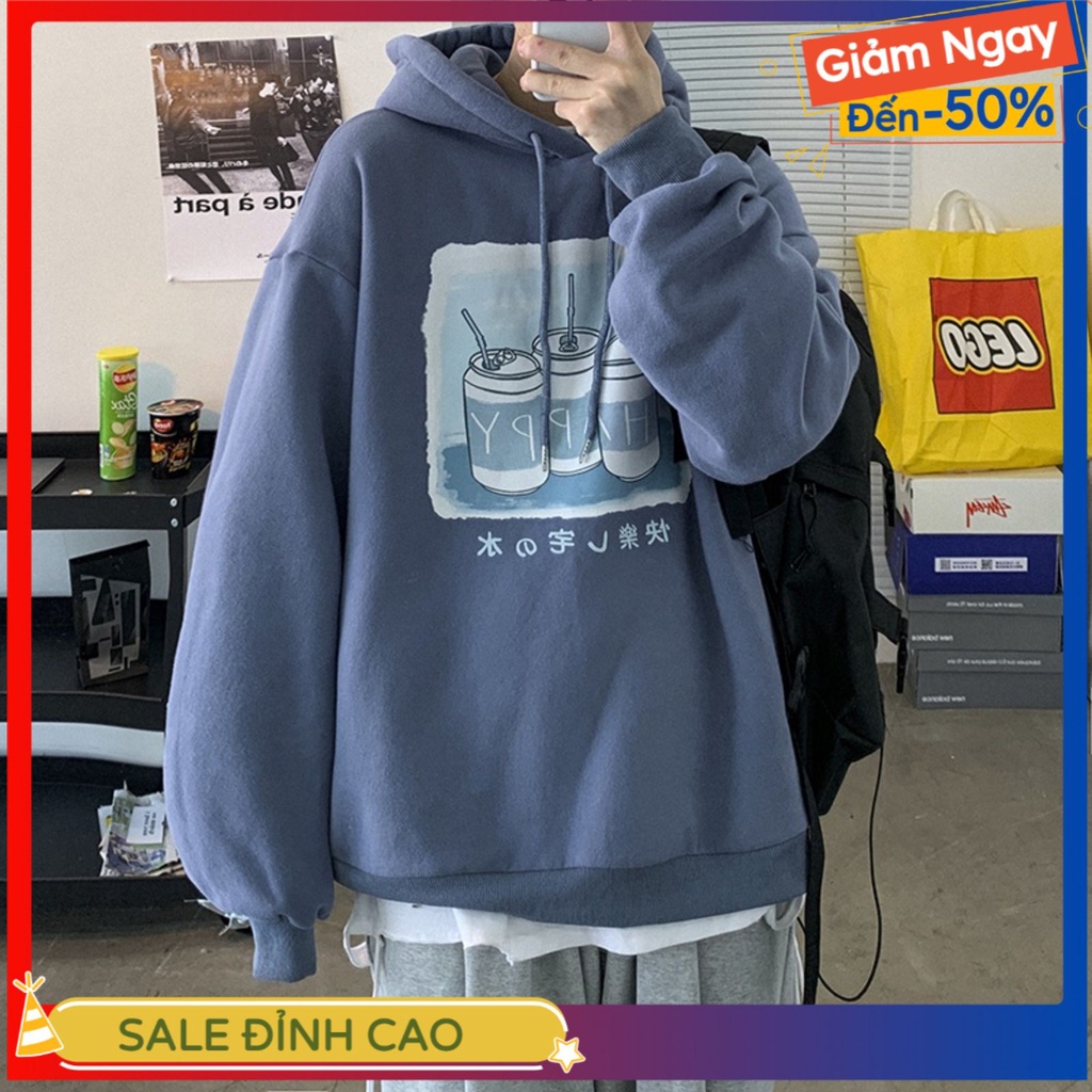 Áo hoodie Ban Form rộng, Áo Sweater nam nữ unisex Ninh Thuận