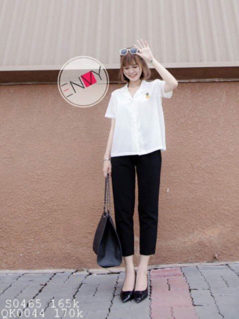 Quần beggy lửng. quần tây lỡ