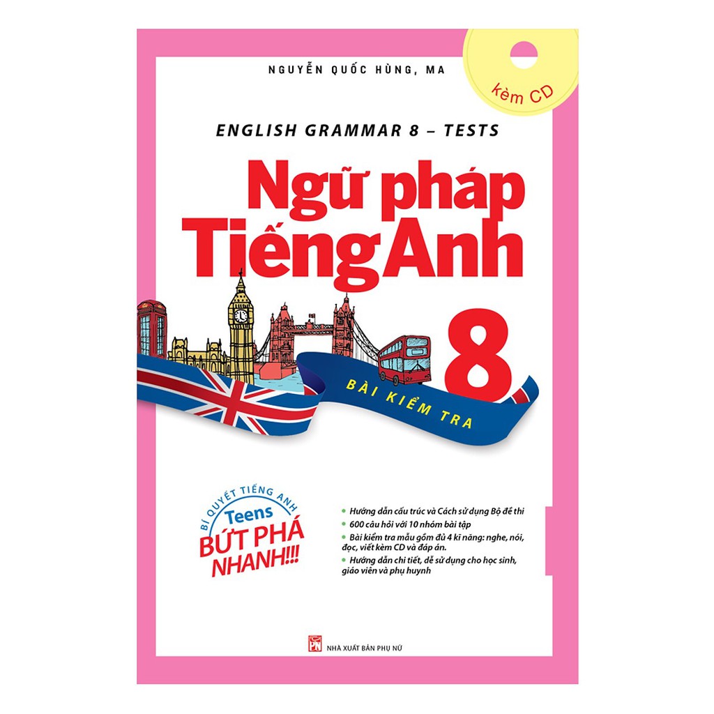 Sách-English grammar - Ngữ pháp tiếng Anh 8 BKT