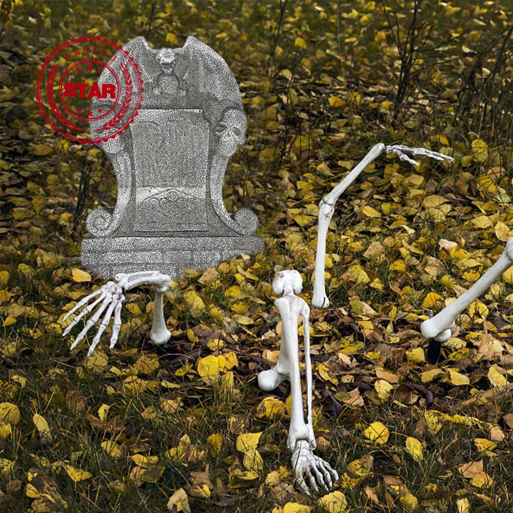 Đầu Lâu Nhện / Dơi Trang Trí Halloween Bằng Xốp A1H0