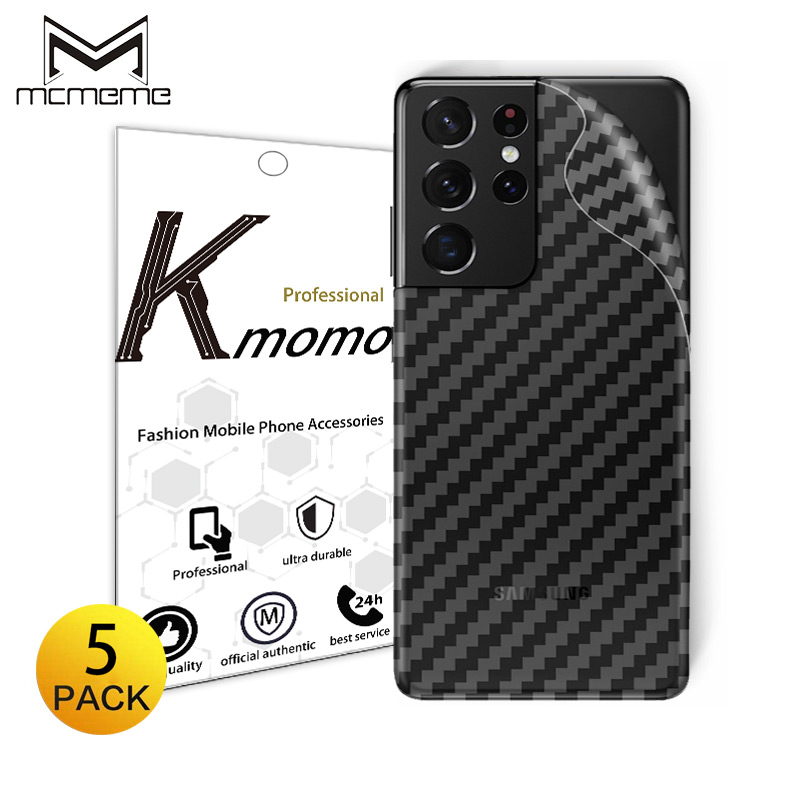 Miếng dán carbon dành cho Samsung Galaxy S23 S22 S21 FE Ultra Plus S21+ S22+ 5G