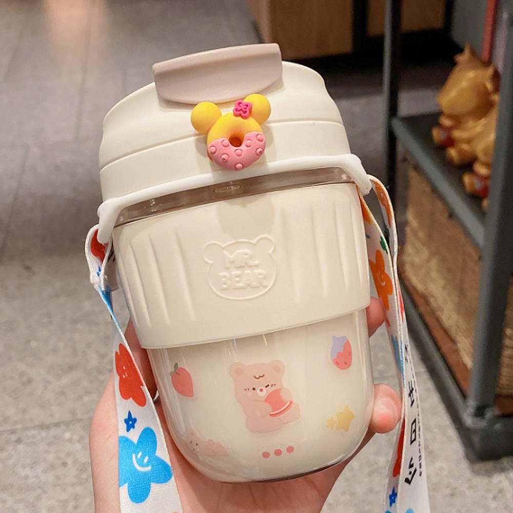 Miếng Dán Trang Trí Laptop / Máy Tính Hình Bình Nước 3D Dễ Thương DIY