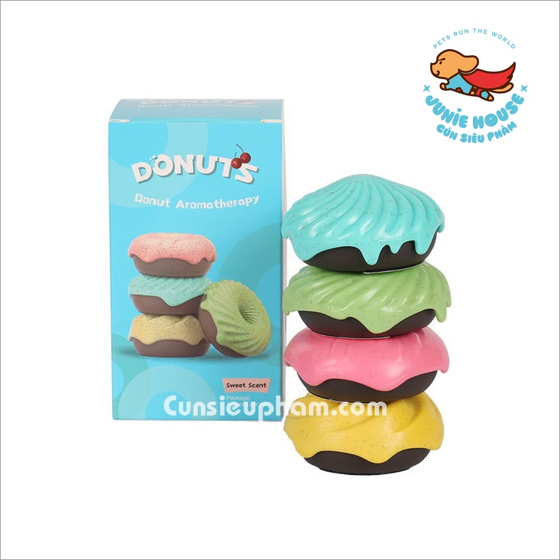 Donut khử mùi vật nuôi dán chuồng/ tường