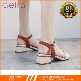Giày cao gót nữ 3cm dáng Hàn Quốc