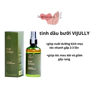 Tinh dầu bưởi xịt bưởi vijully chính hãng - kích mọc tóc - dưỡng tóc dài nhanh