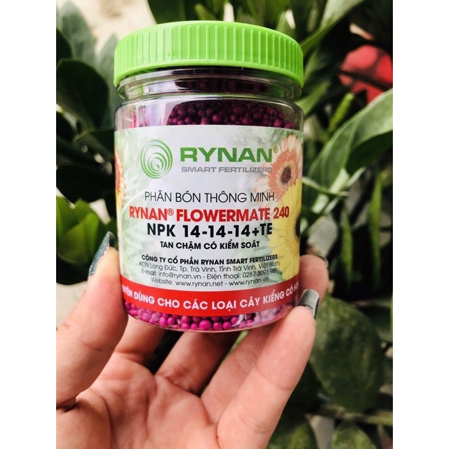 Combo sản phẩm bộ 5 Phân bón thông minh RYNAN chuyên dùng cho Hoa Lan và cây cảnh