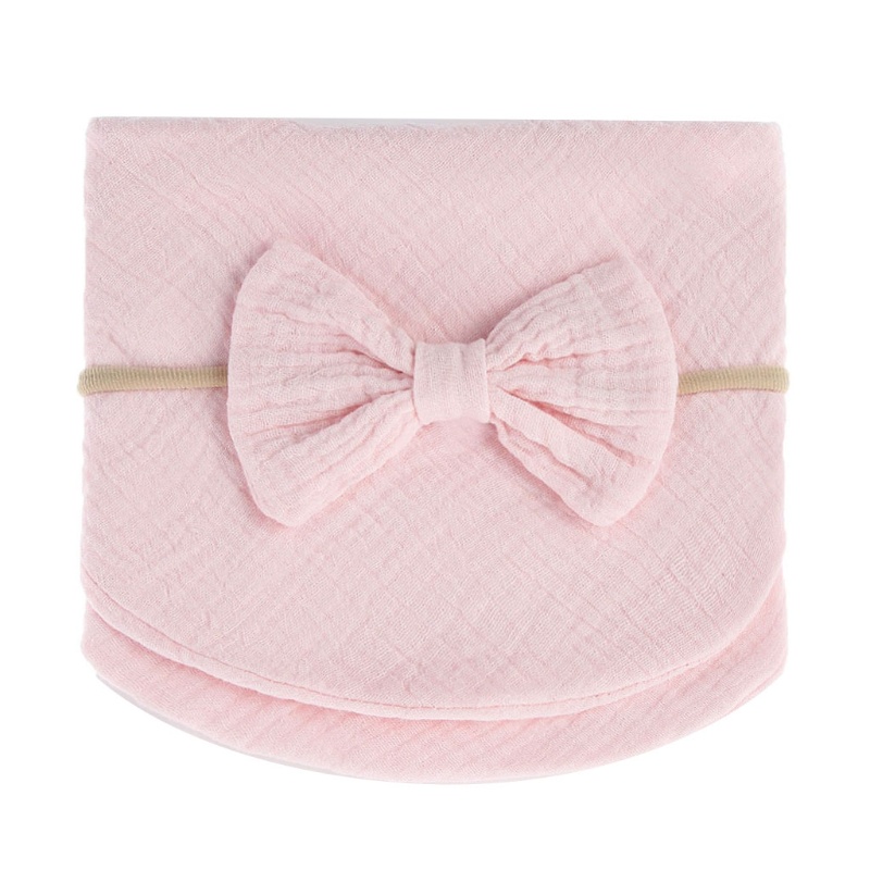 Bộ 2 Khăn Lau Nước Bọt Vải Cotton Nguyên Chất Thấm Hút Tốt Đa Năng Kèm