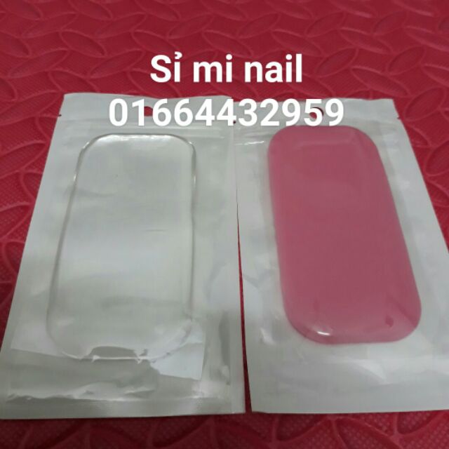 Miếng silicon chữ nhật để keo nối mi nối thuận tiện cực sang trọng giúp lấy nhanh mi nối.. sản phẩm silicon