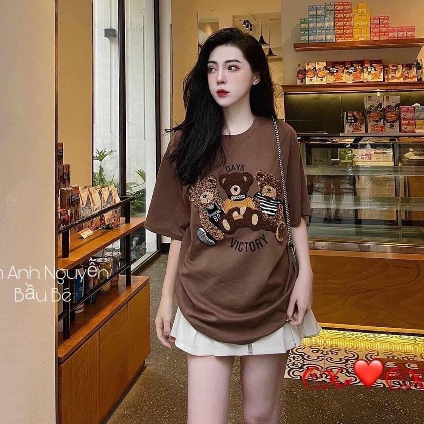 Áo Phông Chữ Thêu Mới về Siêu Hót (kèm ảnh thật)