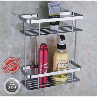 kệ thẳng 2 tầng inox 304 (Mã :KT-03)