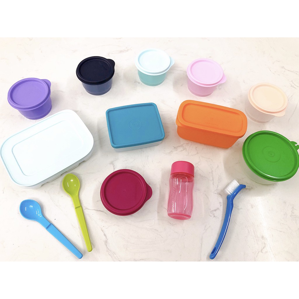 Tupperware lẻ hộp ăn dặm cho bé yêu