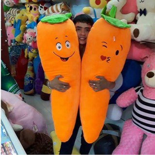 [HCM Gối Ôm Củ Cà Rốt Khổng Lồ Dài 55cm và 80cm và 1m2