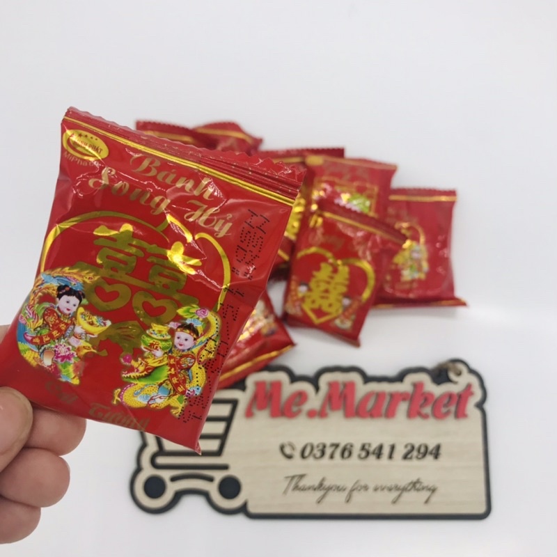 500g Bánh Song hỷ Cát tường