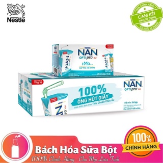 [Chính hãng] Sữa Dinh Dưỡng Pha Sẵn Nan Optipro Kid 115ml/Hộp - Thùng 4 Lốc (36 Hộp)