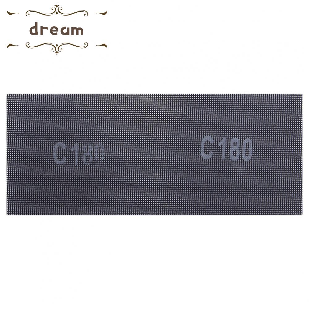 【DREAMLIFE】Sanding Sheet Mesh Abrasive Cloth Emery Stamp Polishing Wet And Dry Use 10 Pcs