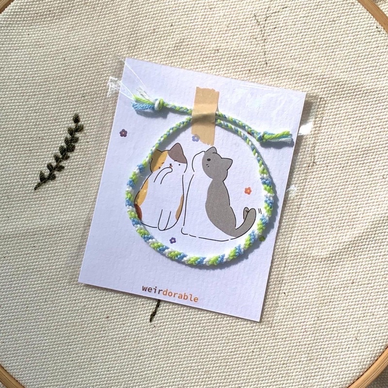 Vòng chỉ mảnh handmade