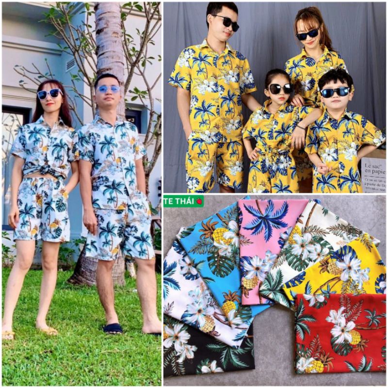 2. 🌺Đẹp xuất sắc🌺 ĐỒ BỘ TRÁI CÂY ĐI BIỂN, NHIỀU MẪU TƯƠI SÁNG