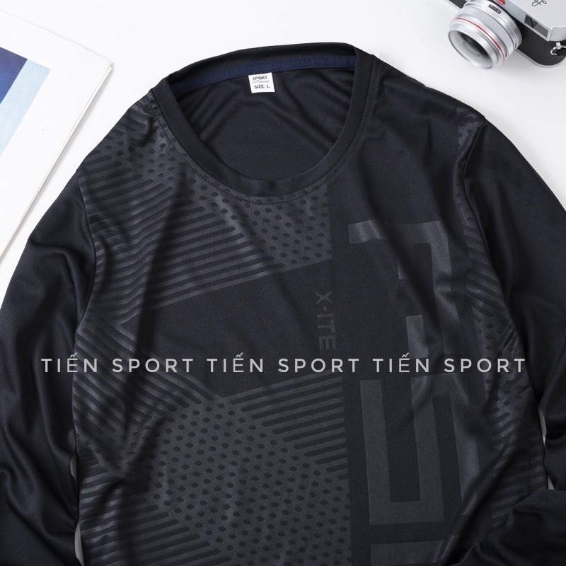 ÁO THUN NAM DÀI TAY- ÁO GIỮ NHIỆT NAM BODY ÉP VÂN
