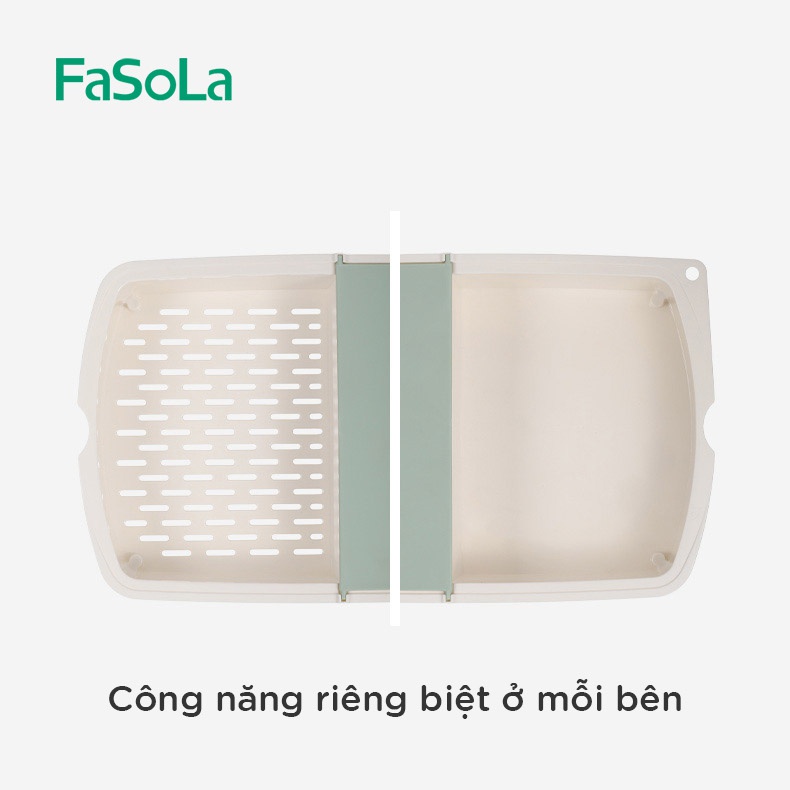 Thớt nấu ăn Siêu Tiện Lợi 3 trong 1 FASOLA FSLSH-178