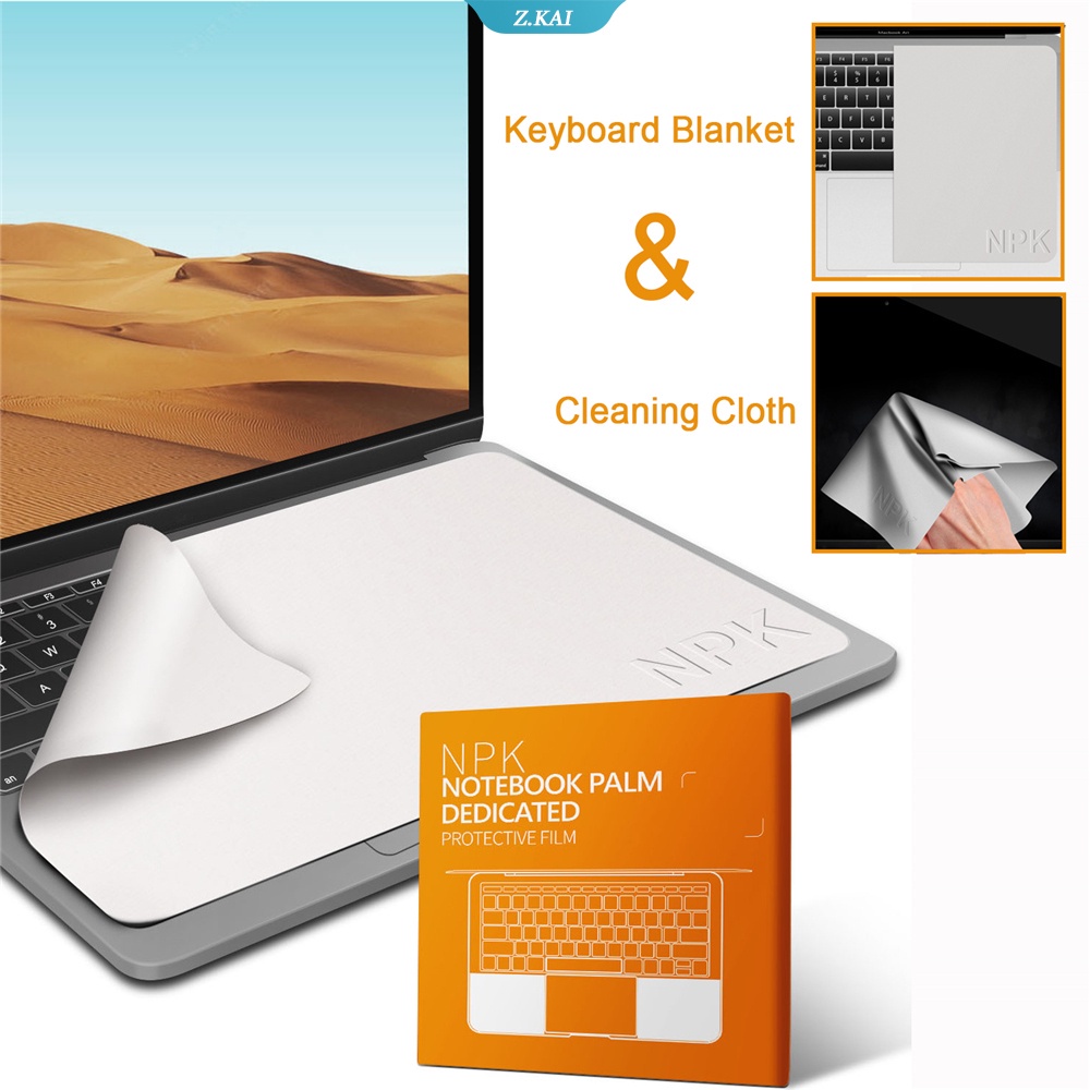 Notebook palm keyboard blanket cover Microfiber dust-proof protective film Notebook computer screen cleaning cloth MacBook Pro 13/15/16 inches【ZK】