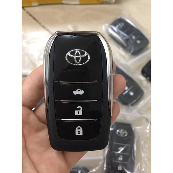 Vỏ khoá gập vios 2019-2020, hỗ trợ cắt đầu chìa bằng công nghệ CNC miễn phí