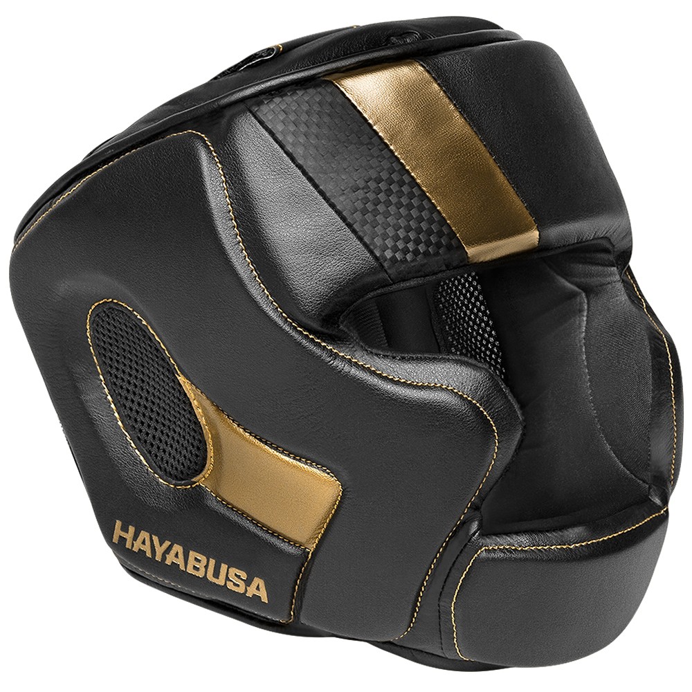 Nón boxing Hayabusa T3 - Black/Gold