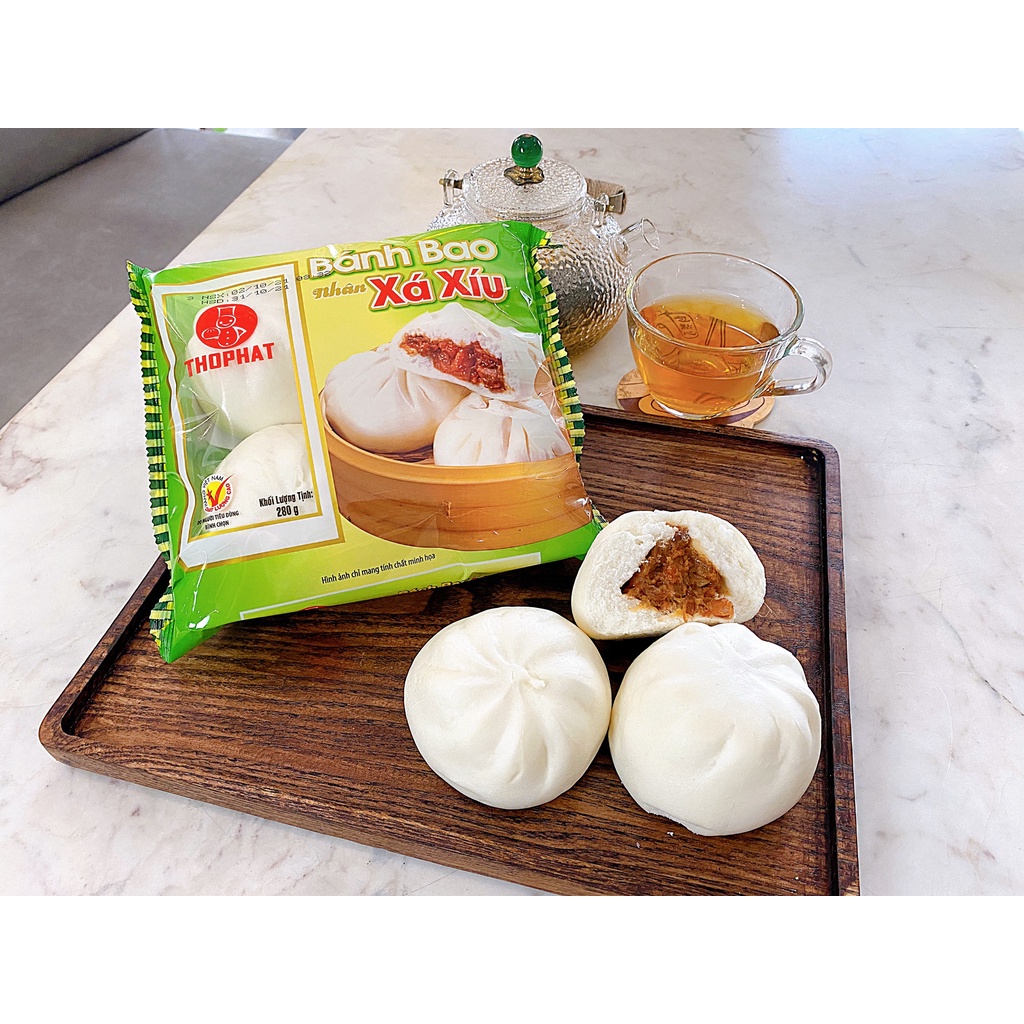 Bánh Bao Nhân Xá Xíu THỌ PHÁT FOOD 280gr | BigBuy360 - bigbuy360.vn