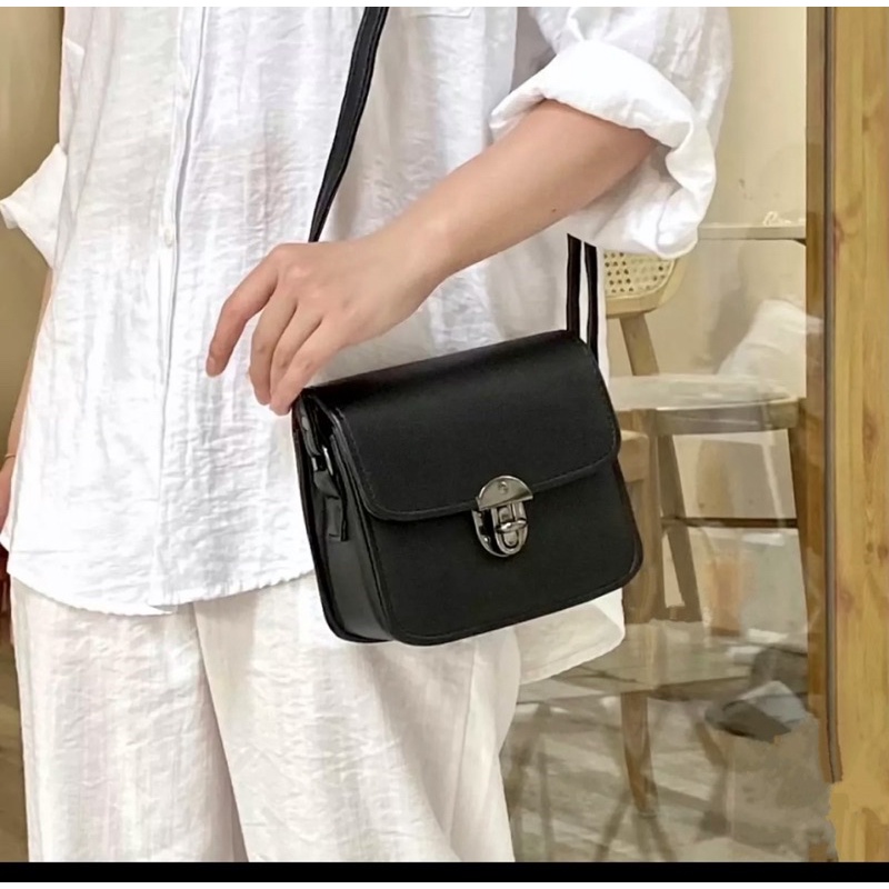 Túi xách nữ vintage Da BAG Mini (kèm ảnh thật cuối)