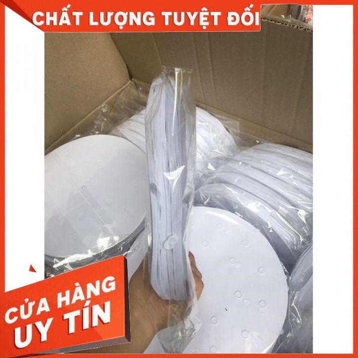 Giấy nến đục lỗ nướng thịt ,hấp bánh size 20-23cm (98-100 tờ)