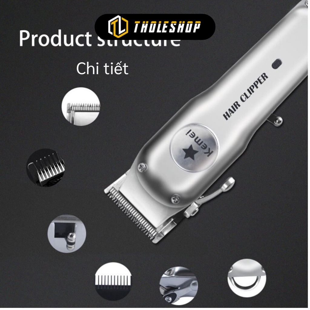 Tông Đơ - Tông Đơ Cắt Tóc Chuyên Nghiệp Kemei 1997 Có Thể Dùng Cho Bé 8288