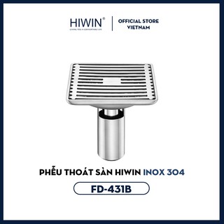 Thoát sàn chống mùi hôi inox 304 - mặt gương HIWIN FD-431B