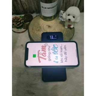 Sạc dự phòng tích hợp 4 cổng sạc nhanh có sạc không dây 10000 mah( 4 trong 1) ( lightning / Micro / Type C )