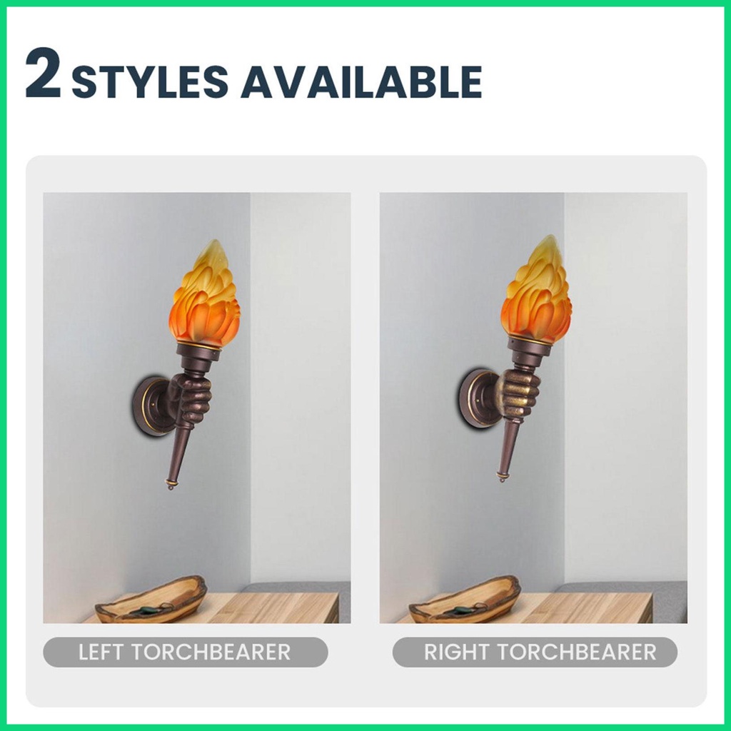 Đèn Gắn Tường Bằng Đồng Thau Màu Đen Phong Cách Vintage