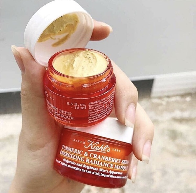 Mặt Nạ Nghệ Kiehl’s Turmeric & Cranberry Seed Energizing Radiance Masque