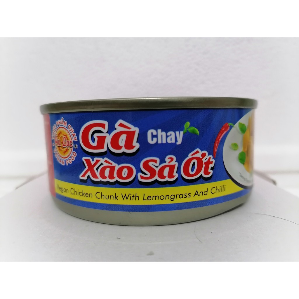 [140g] Gà xào sả ớt (chay) [VN] ÂU LẠC Vegan Chicken Chunk with Lemongrass and Chilli (btn-hk)