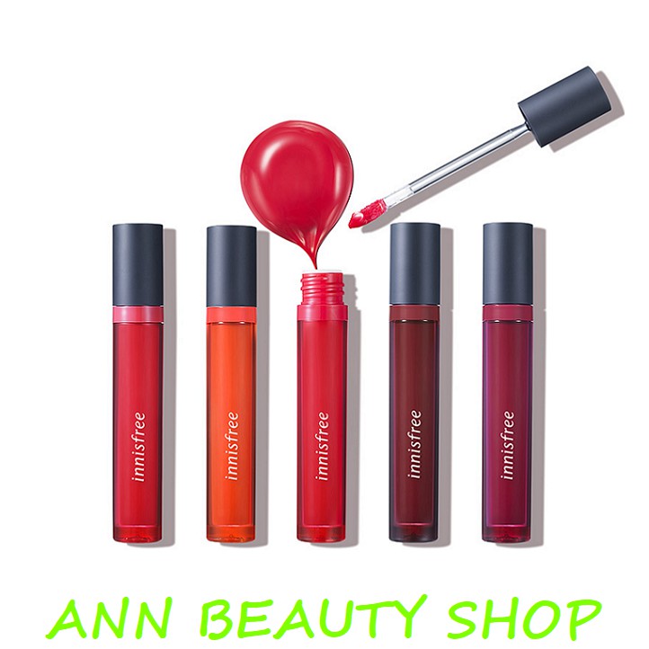 Son Tint dưỡng ẩm, căng bóng innisfree Vivid Oil Tint 4g.