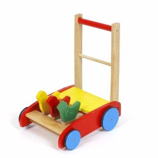 Xe tập đi 3 con chim bằng gỗ