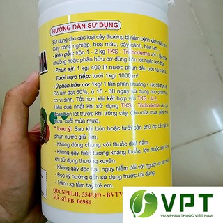 TRICHODERMA – NẤM ĐỐI KHÁNG DẠNG BỘT loại TỐT 1KG