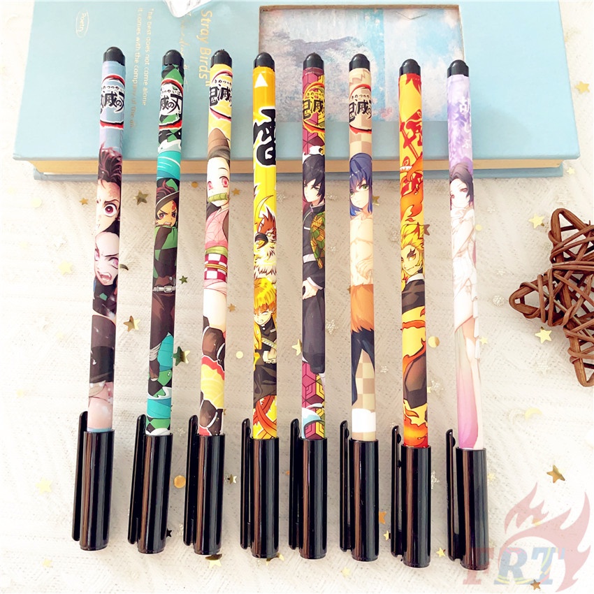 ❀ Nhân Vật Anime Demon Slayer Q-1 Chất Lượng Cao ❀ 1 Bút Mực Gel Cho Văn Phòng Trường Học Tanjirou / Nezuko / Agatsuma Zenitsu / Hashibira