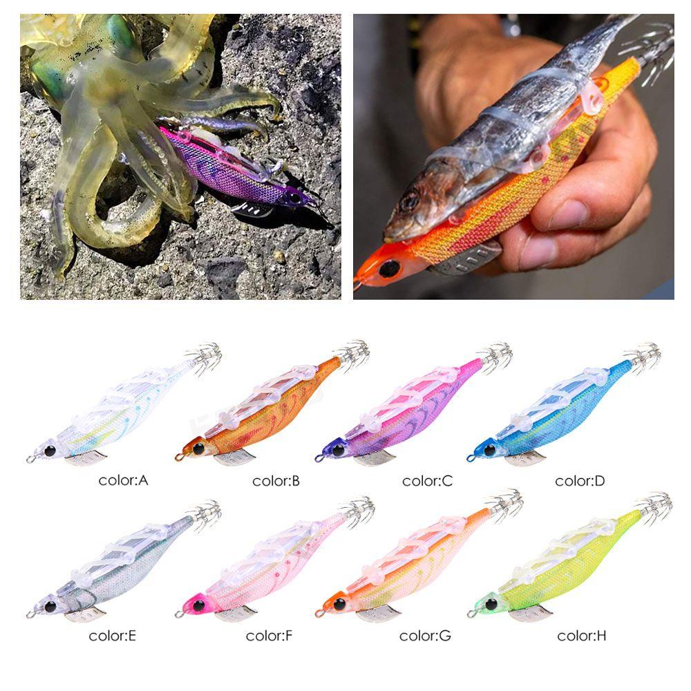 WATTLE Mồi Câu Cá Hình Con Tôm Bằng Gỗ Phát Sáng Trong Đêm Năm 2022