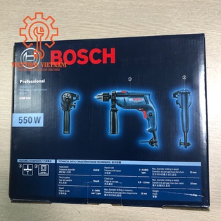 Máy khoan động lực điện Bosch GSB 550 550W, Máy khoan bosch giá rẻ, khoan chính hãng, máy khoan động lực