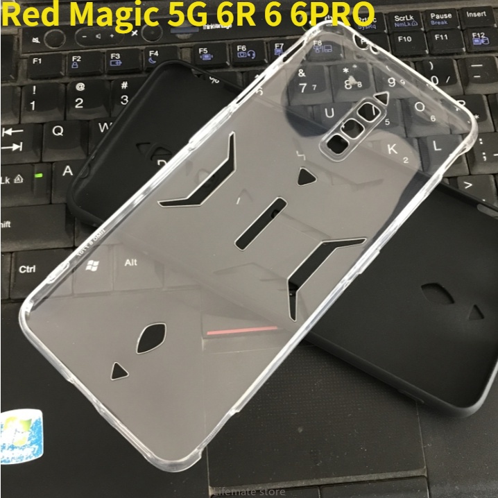 Ốp Điện Thoại TPU Mềm Trong Suốt Đơn Giản Cho ZTE Nubia RedMagic Red Magic 5G 6R 6 6PRO
