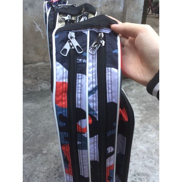 Bao Daiwa 1m25 size 2 ngăn chính - 2 ngăn phụ và 1 ngăn chính - 1 ngăn phụ