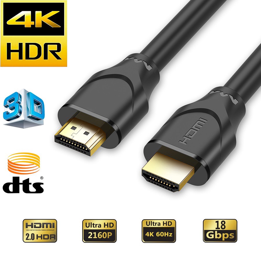 Cáp HDMI 4K 4K/60Hz 3D cho PS4/Astro xe hơi 2160P 3D | BigBuy360 - bigbuy360.vn