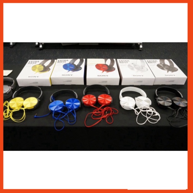 (Sale) Tai Nghe Chụp Tai Sony XB450. Có Míc Đàm Thoại , Nghe Hay, Êm, Bass Tốt. Jack Cắm 3.5mm TGPK89HY